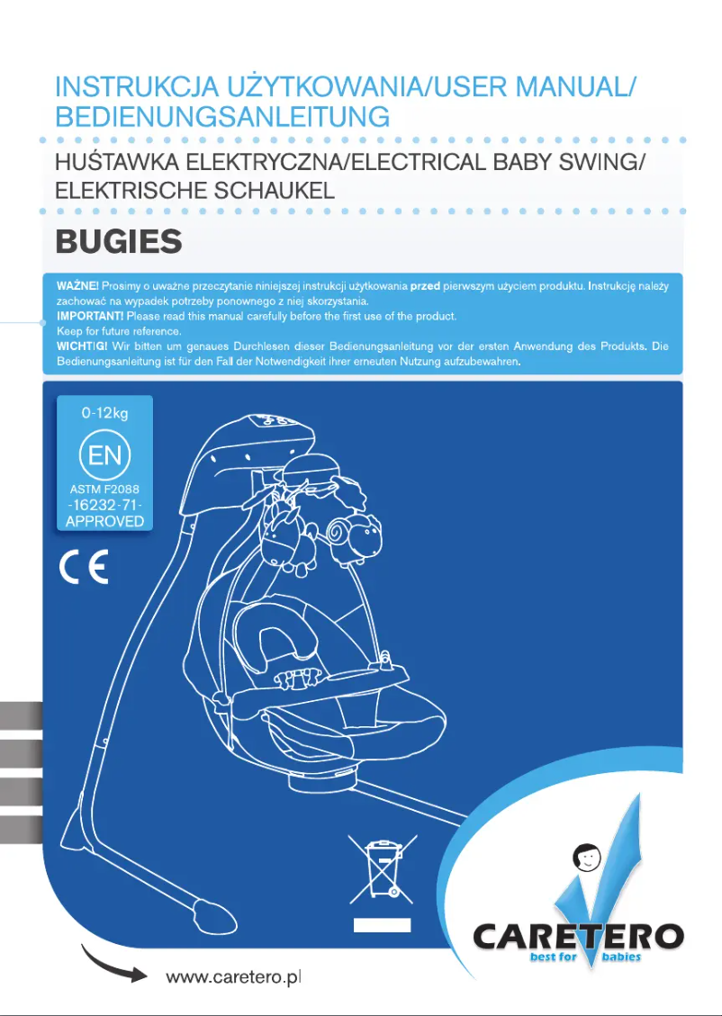 Page n°1 - Manuel utilisateur Caretero Bugies