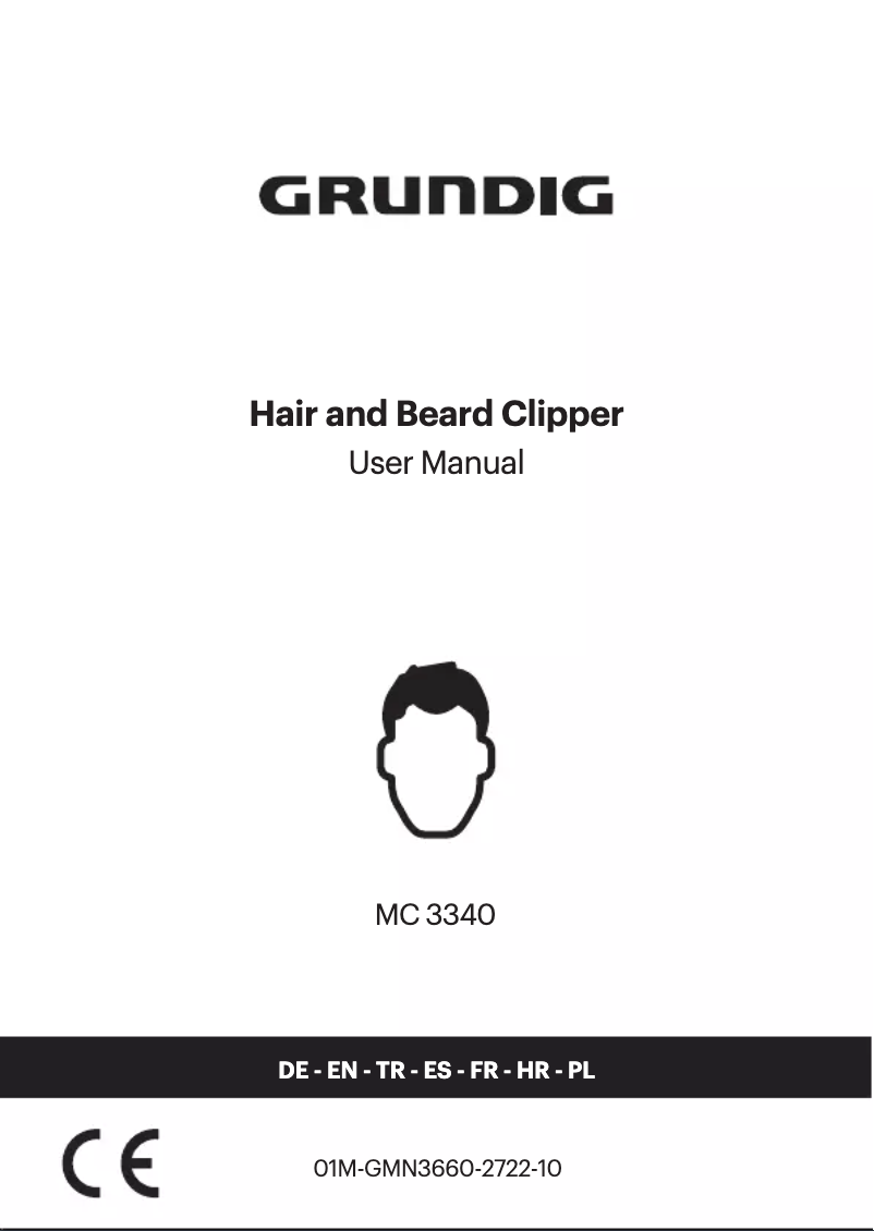 Image de la première page du manuel de l'appareil MC 3340