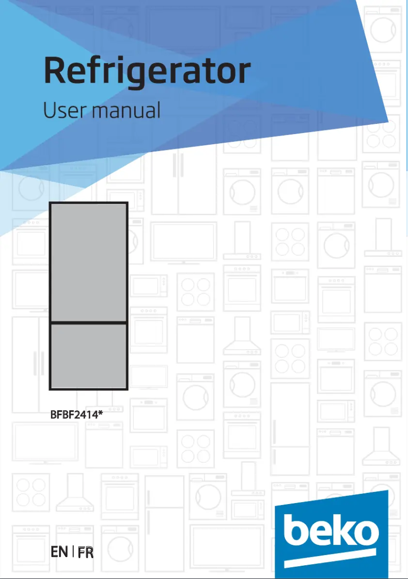 Image de la première page du manuel de l'appareil BFBF2414SS