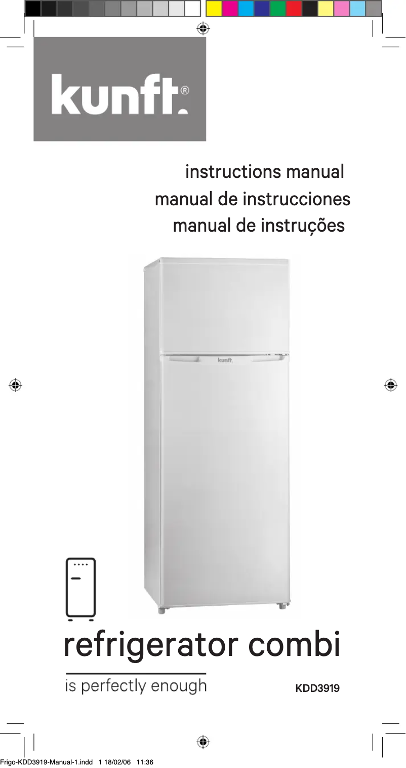 Page n°1 - Manuel utilisateur Kunft KDD3919