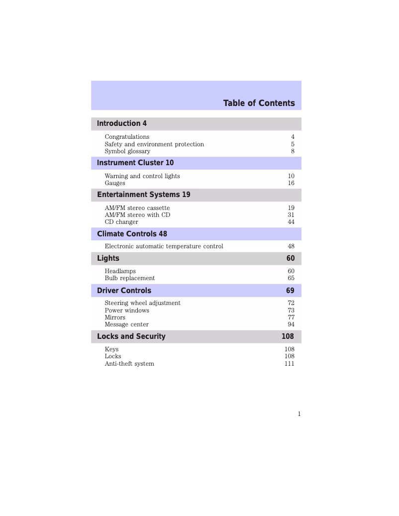 Image de la première page du manuel de l'appareil LS (2002)