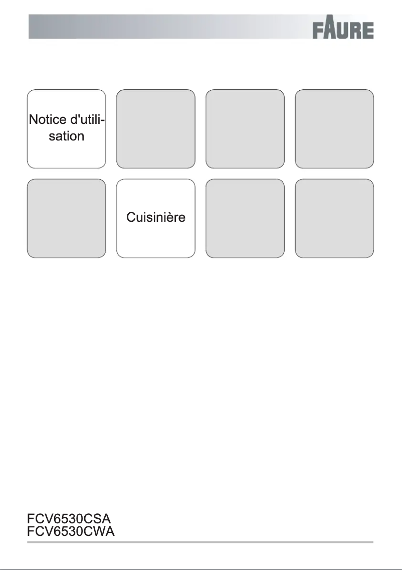 Image de la première page du manuel de l'appareil FCV6530CSA