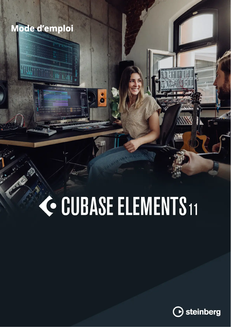 Page 1 de la notice Manuel utilisateur Steinberg Cubase Elements 11