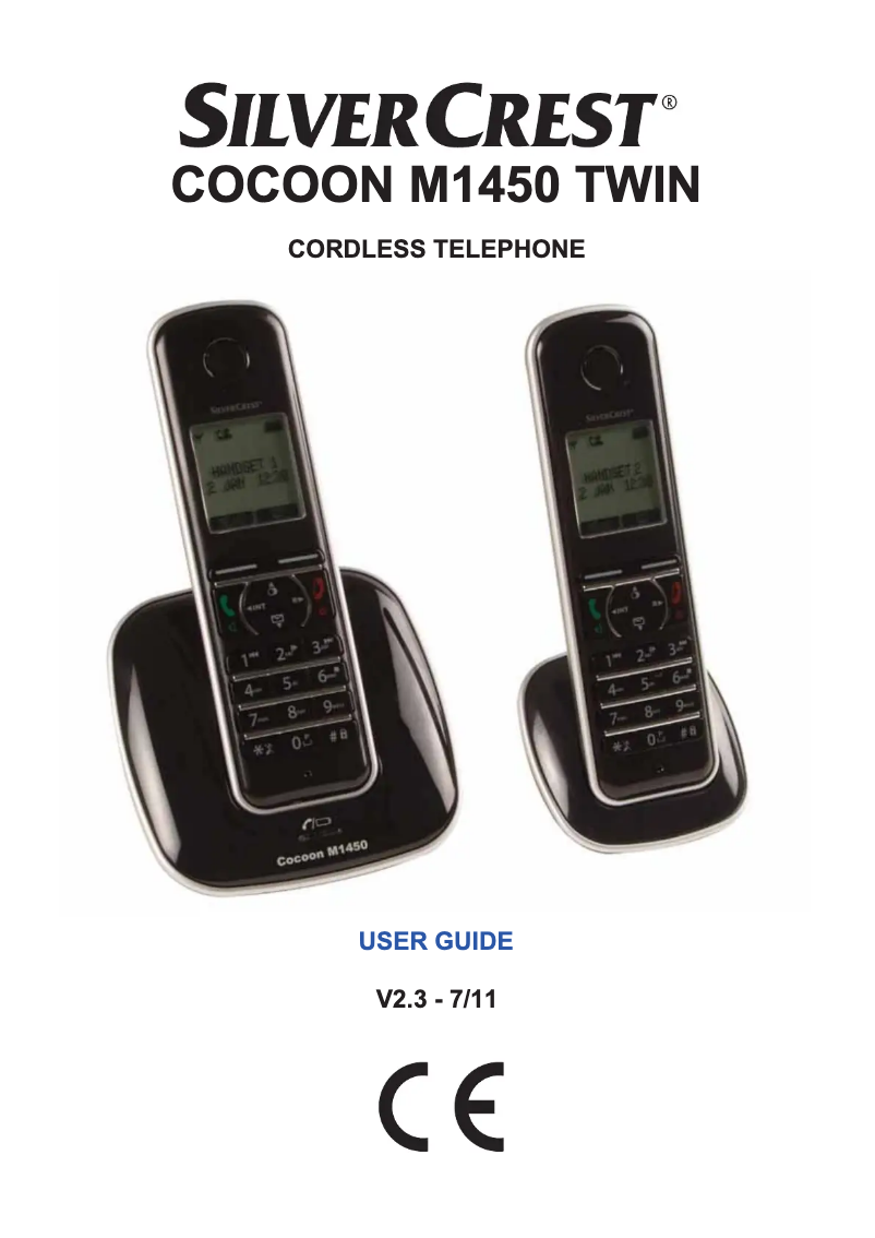 Imagen de la primera página del manual del dispositivo COCOON M1450 TWIN
