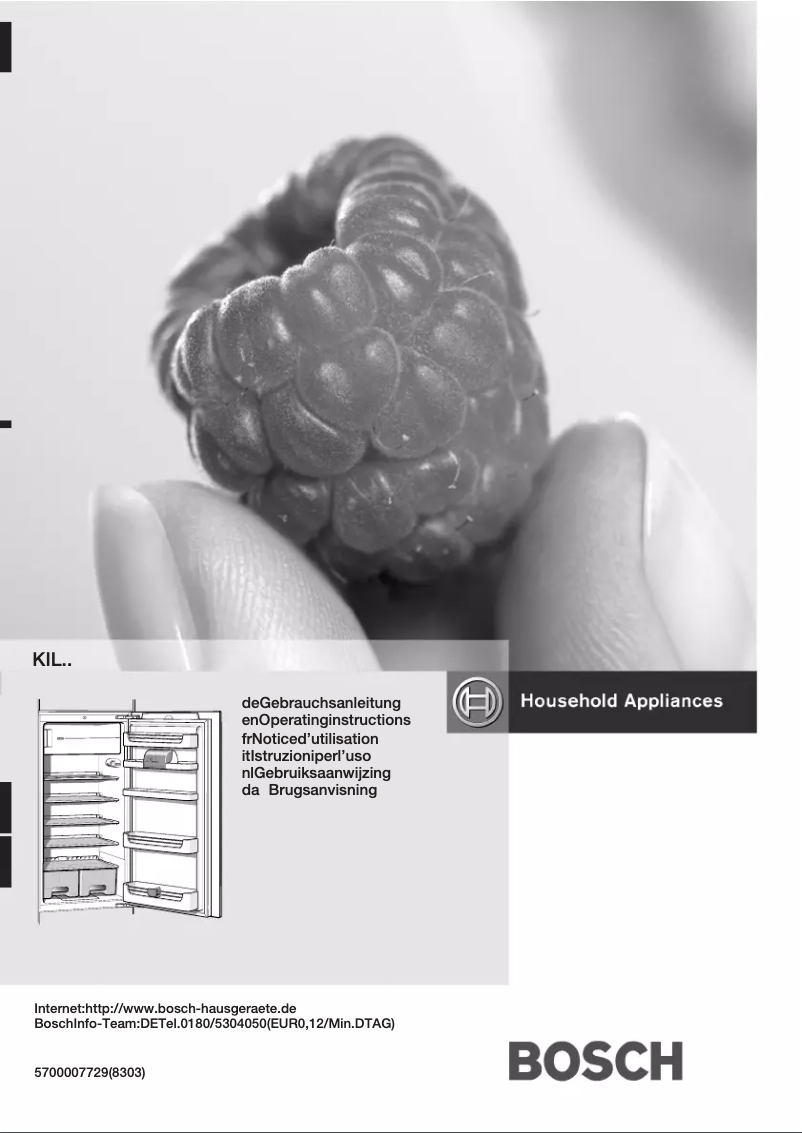 Image de la première page du manuel de l'appareil KIL24471