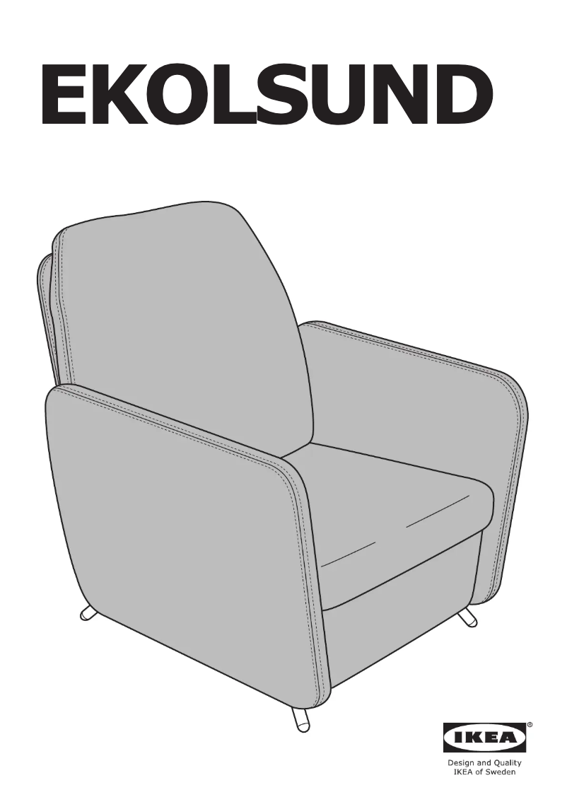 Image de la première page du manuel de l'appareil EKOLSUND 604.417.55