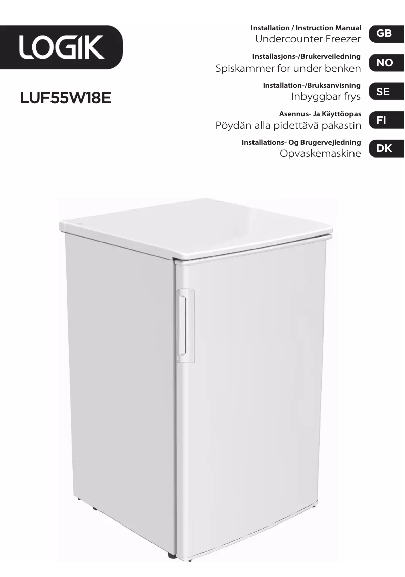 Página 1 del manual Manual de usuario Logik LUF55W18E
