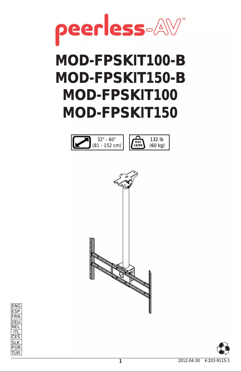Imagen de la primera página del manual del dispositivo MOD-FPSKIT100