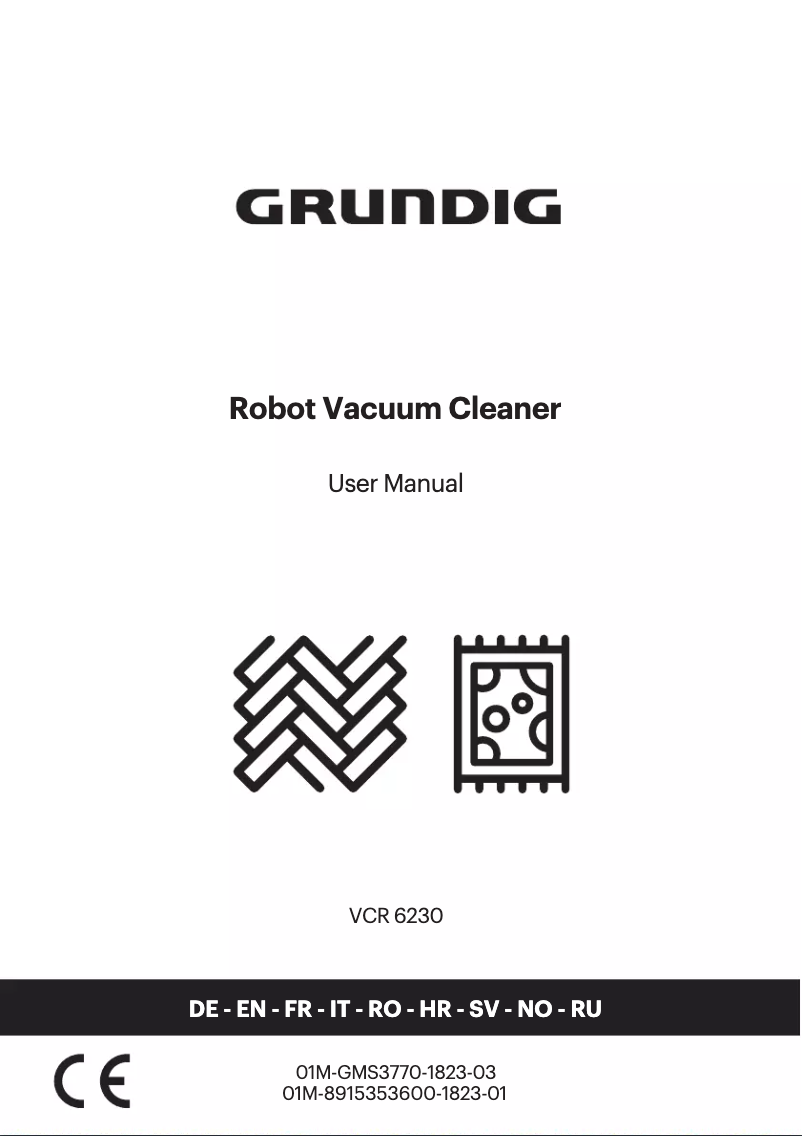 Page 1 de la notice Manuel utilisateur Grundig VCR 6230