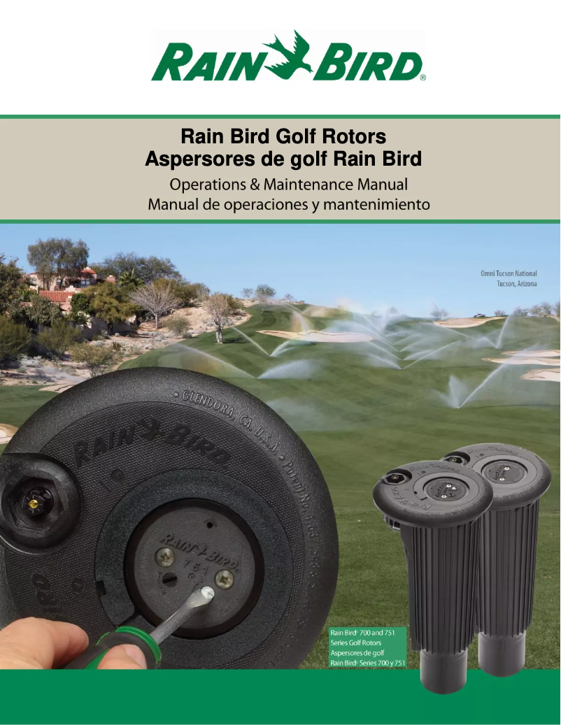 Página 1 del manual Manual de usuario Rain Bird 550