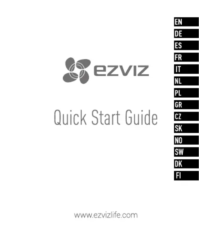 Page 1 de la notice Manuel utilisateur EZVIZ CS-CMT-CHARGER-A