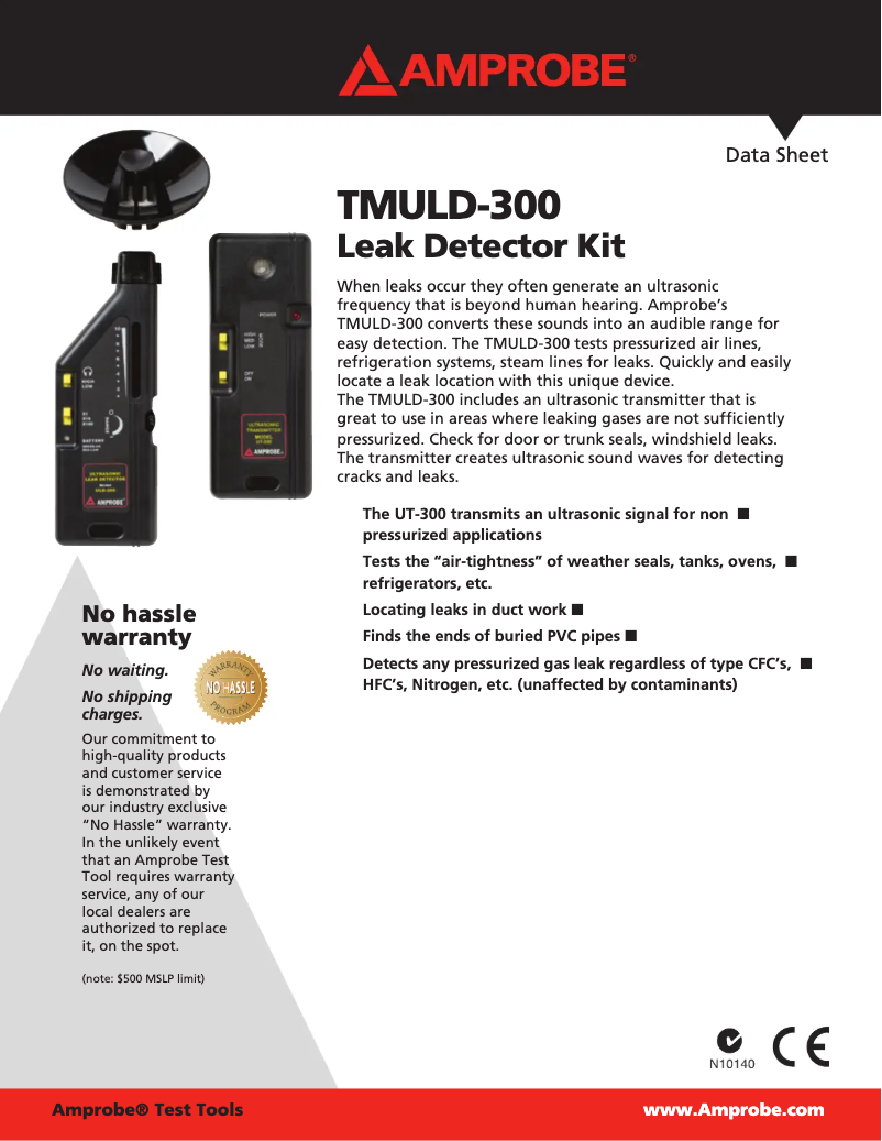 Image de la première page du manuel de l'appareil ULD-300