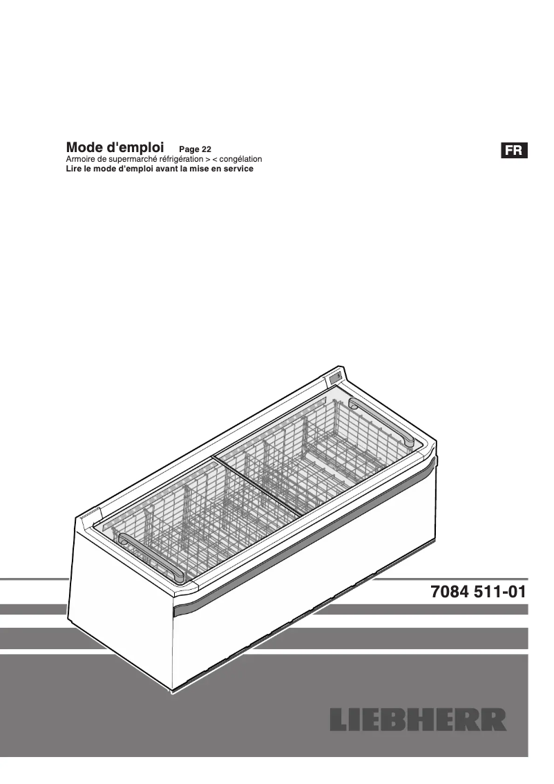 Page n°1 - Manuel utilisateur Liebherr ST 1122