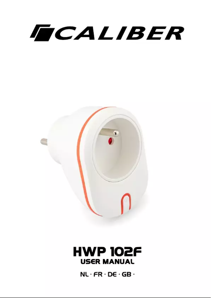 Página 1 del manual Manual de usuario Caliber HWP 102F