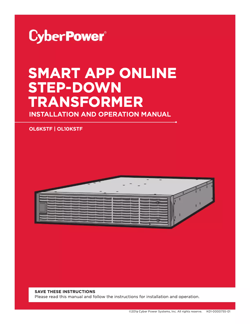 Image de la première page du manuel de l'appareil OL6KSTF