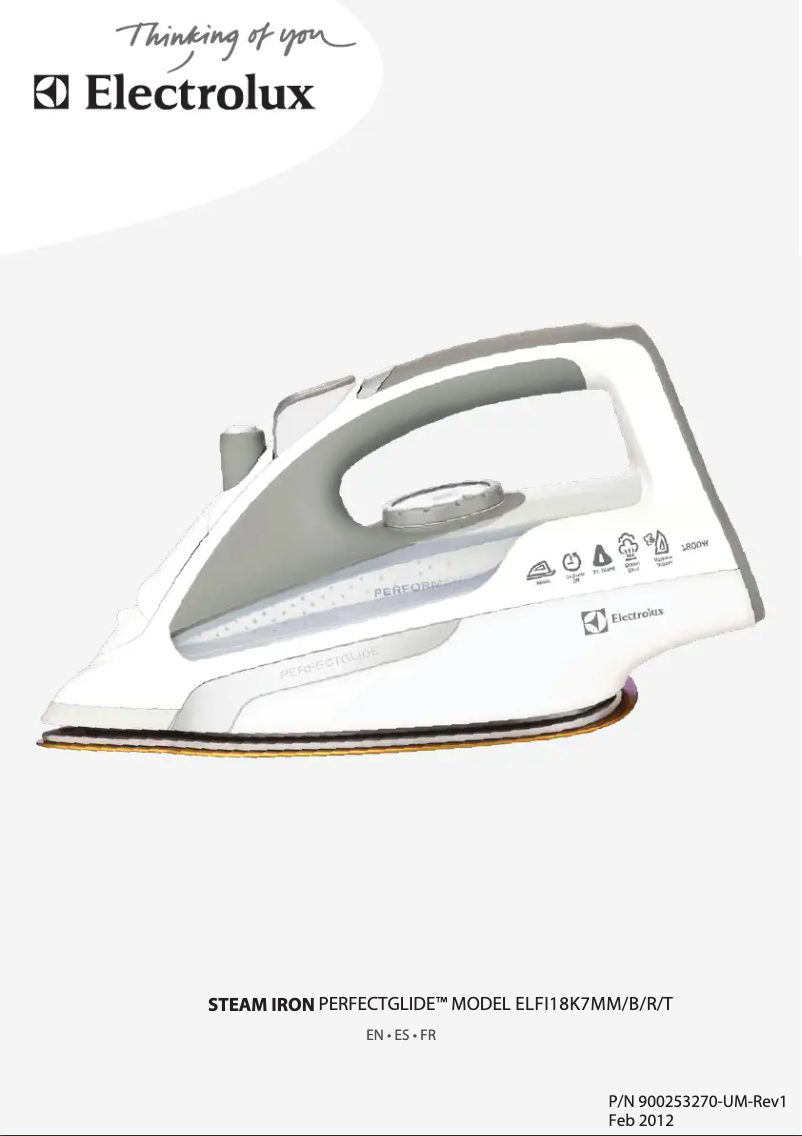 Page 1 de la notice Manuel utilisateur Electrolux ELFI18K7MB