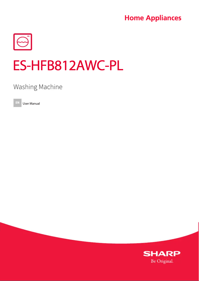 Page n°1 - Manuel utilisateur Sharp ES-HFB812AWC-PL