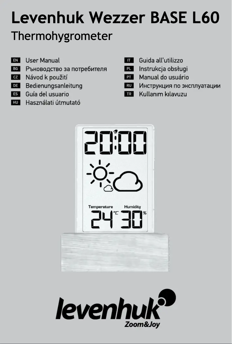 Page 1 de la notice Manuel utilisateur Levenhuk Wezzer Base L60