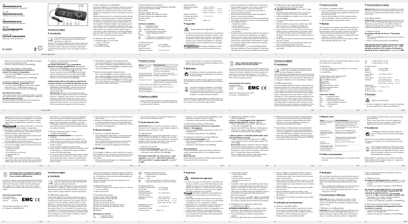 Page 1 de la notice Manuel utilisateur SilverCrest H14269