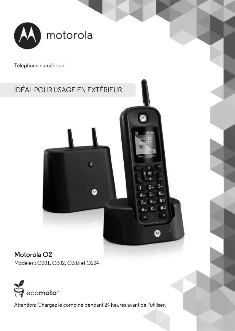 Image de la première page du manuel de l'appareil O202