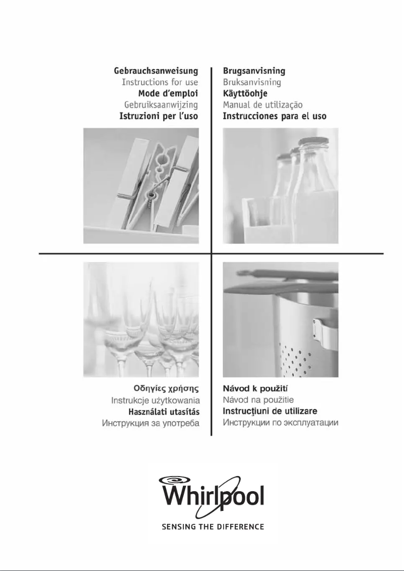 Page n°1 - Manuel utilisateur Whirlpool ACM 938/BA
