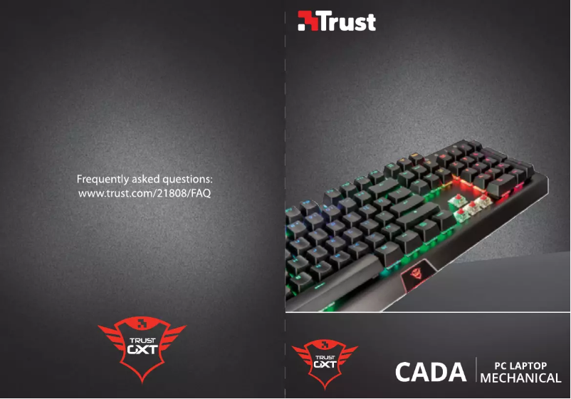 Image de la première page du manuel de l'appareil GXT 890 CADA