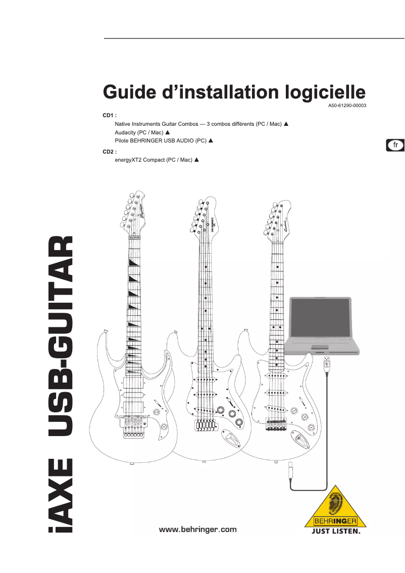 Page n°1 - Manuel utilisateur Behringer IAXE624-BK