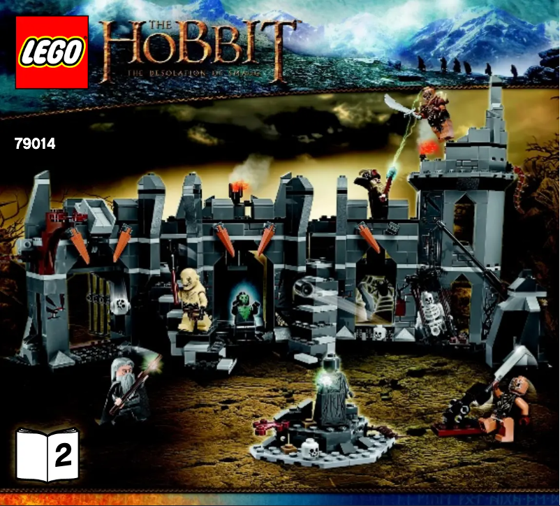 Page 1 de la notice Manuel utilisateur Lego The Lord of the Rings 79014