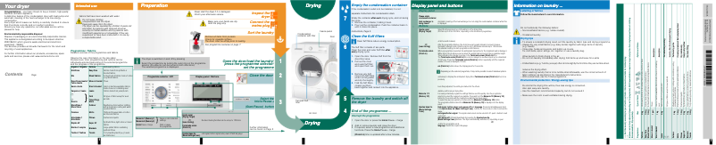 Page 1 de la notice Manuel utilisateur Siemens WT47Y780NL