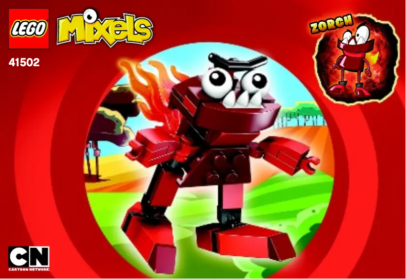 Page 1 de la notice Manuel utilisateur Lego Mixels 41502