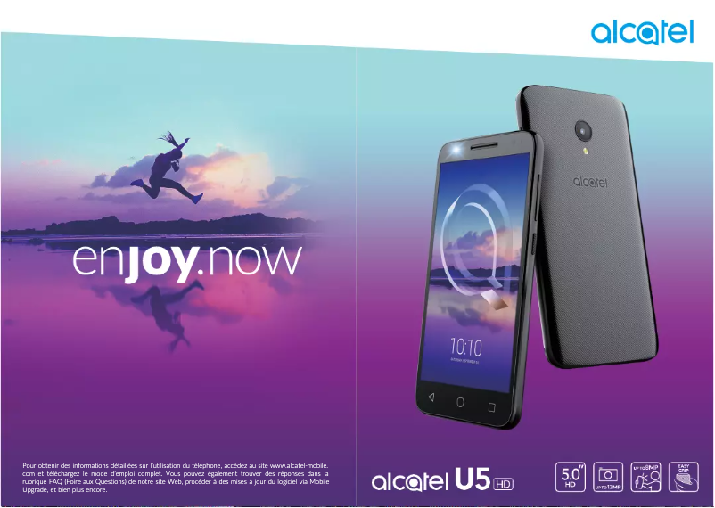 Page n°1 - Manuel utilisateur Alcatel U5