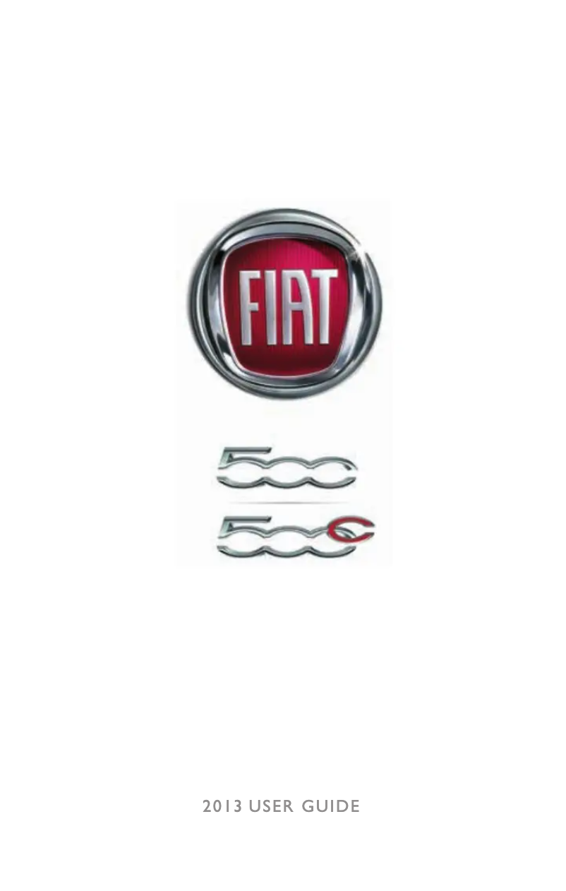 Page 1 de la notice Manuel utilisateur Fiat 500 (2007)