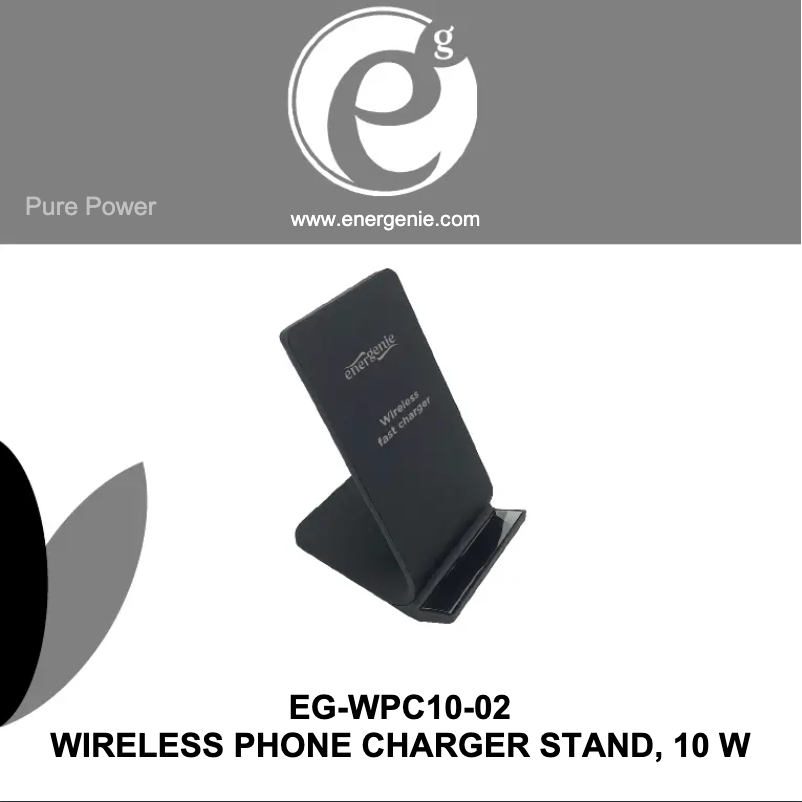 Page 1 de la notice Manuel utilisateur EnerGenie EG-WPC10-02