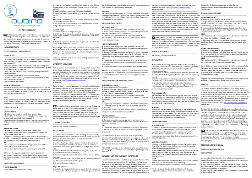 Image de la première page du manuel de l'appareil ZMNHSD1