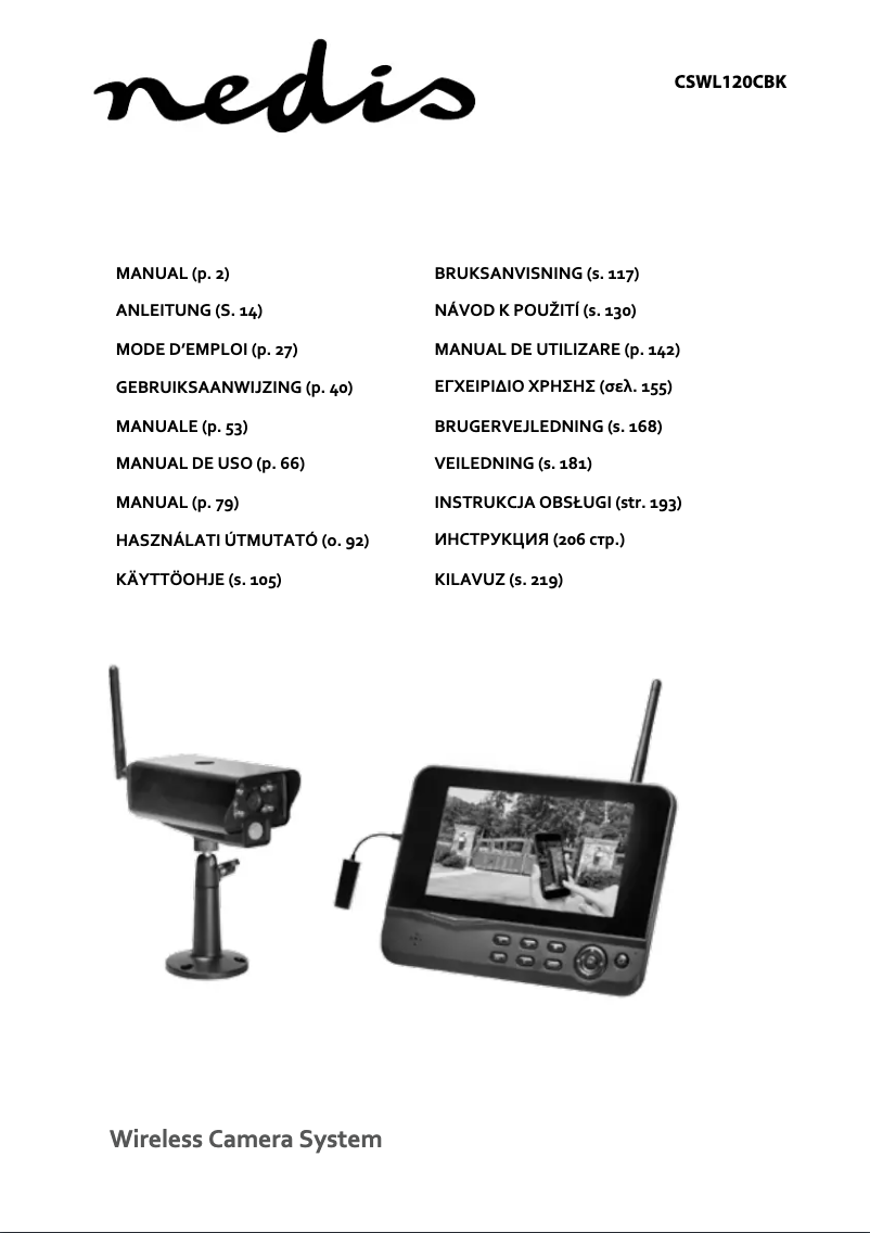 Página 1 del manual Manual de usuario Nedis CSWL120CBK