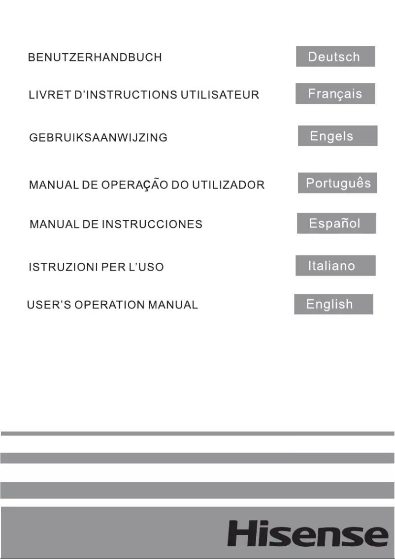 Page 1 de la notice Manuel utilisateur Hisense HTZ60235IC