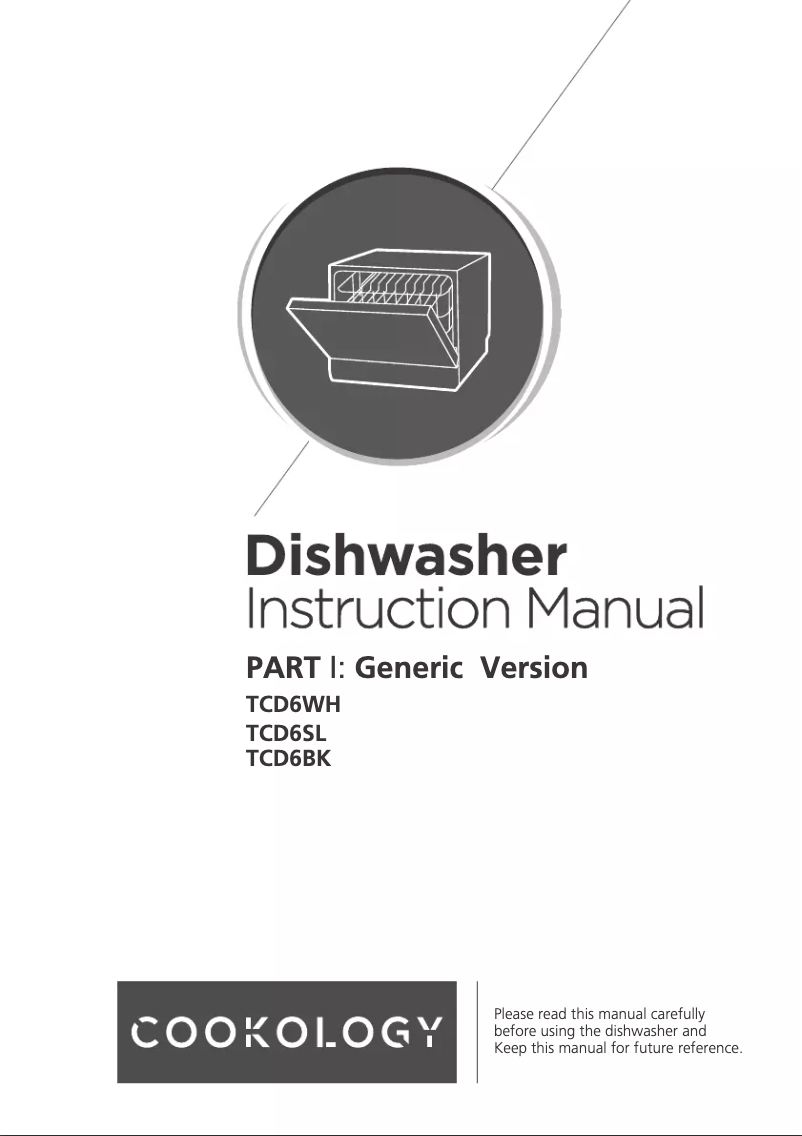 Image de la première page du manuel de l'appareil TCD6SL