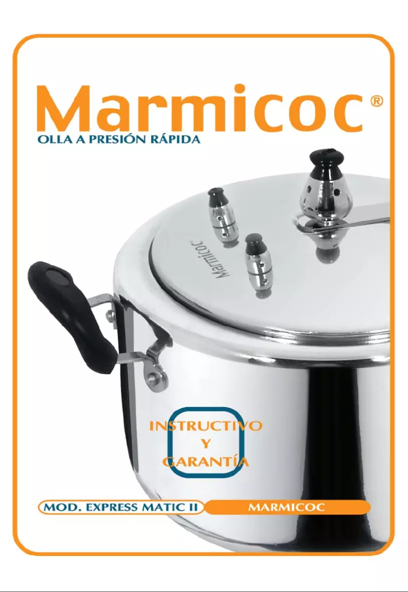 Image de la première page du manuel de l'appareil Express Matic II