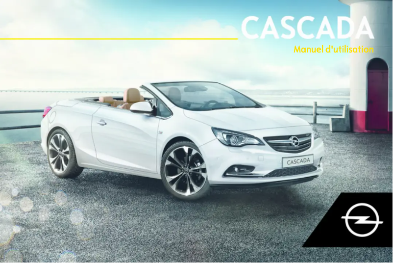 Página 1 del manual Manual de usuario Opel Cascada (2018)