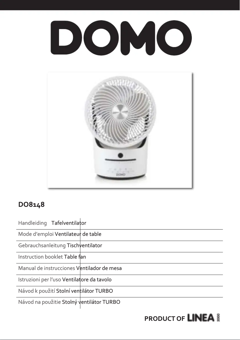 Page 1 de la notice Manuel utilisateur Domo DO8148