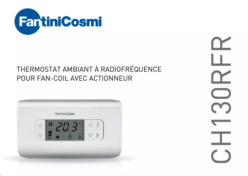 Image de la première page du manuel de l'appareil CH130RFR