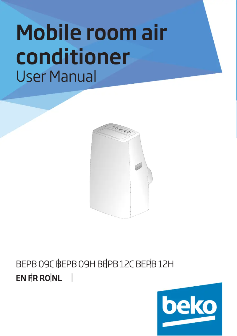 Page n°1 - Manuel utilisateur Beko BEPB 12C