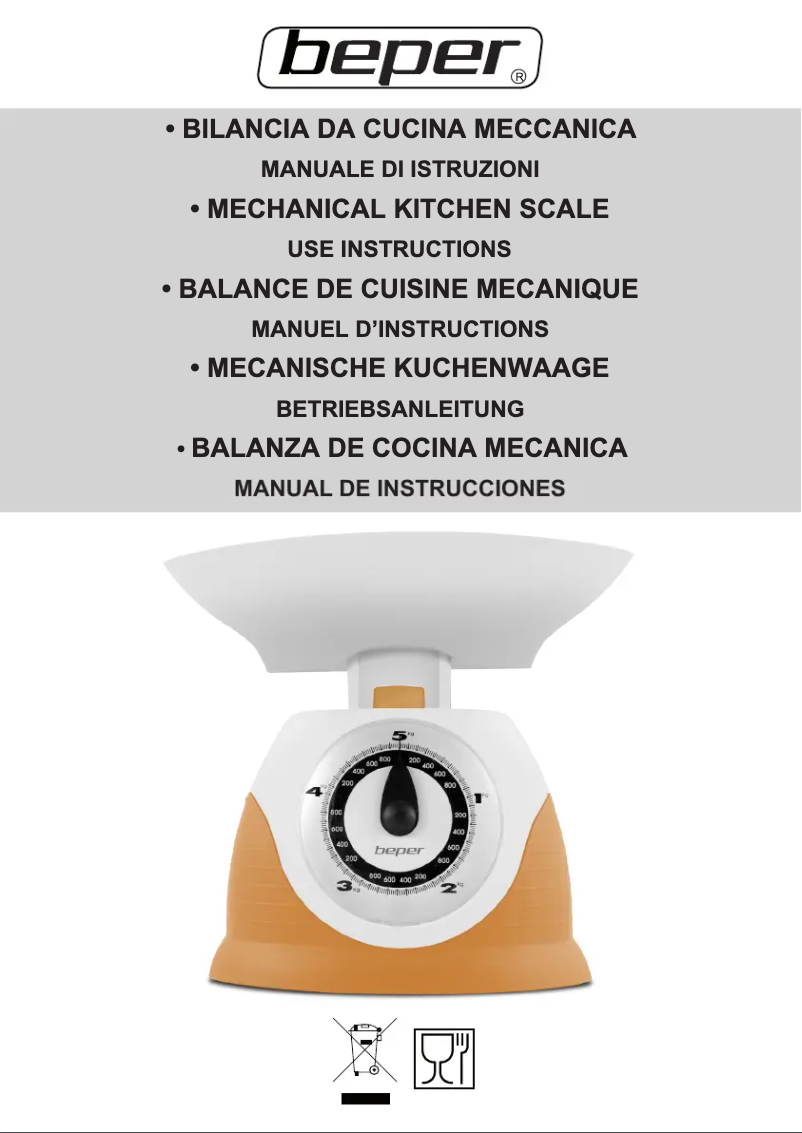 Page 1 de la notice Manuel utilisateur Beper 90.128