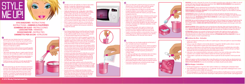 Image de la première page du manuel de l'appareil Eye Shadow