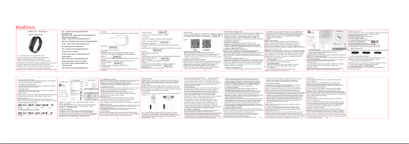 Page n°1 - Manuel utilisateur Cubot V3