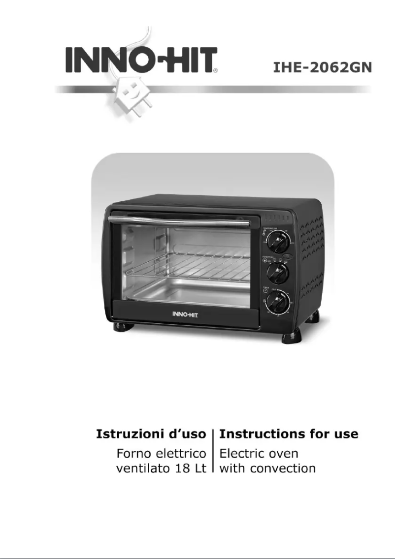 Page 1 de la notice Manuel utilisateur Inno-Hit IHE-2062GN