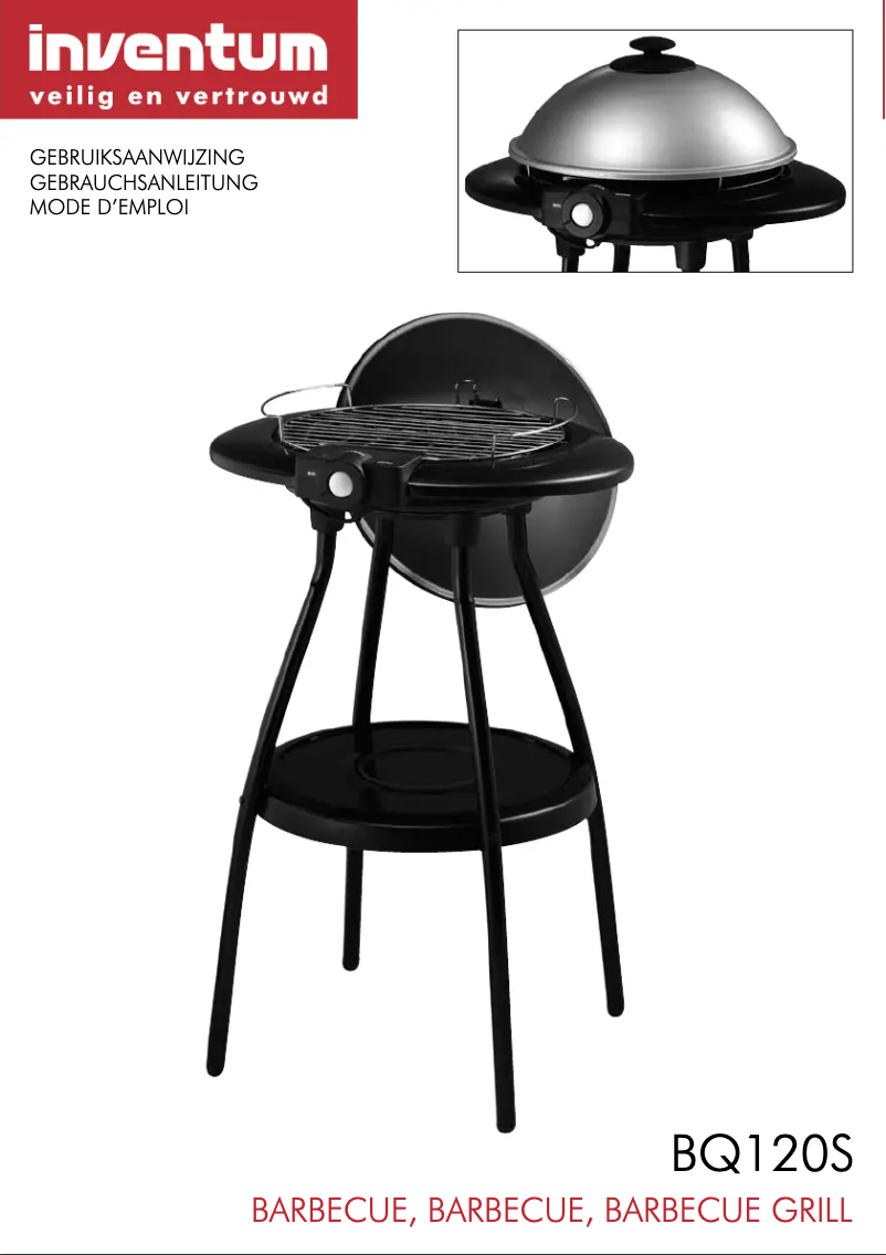 Image de la première page du manuel de l'appareil BQ120S