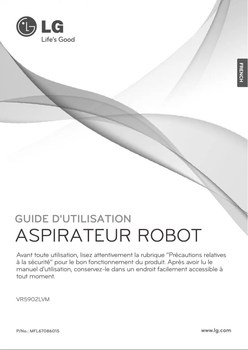 Page n°1 - Manuel utilisateur LG VR5902LVM