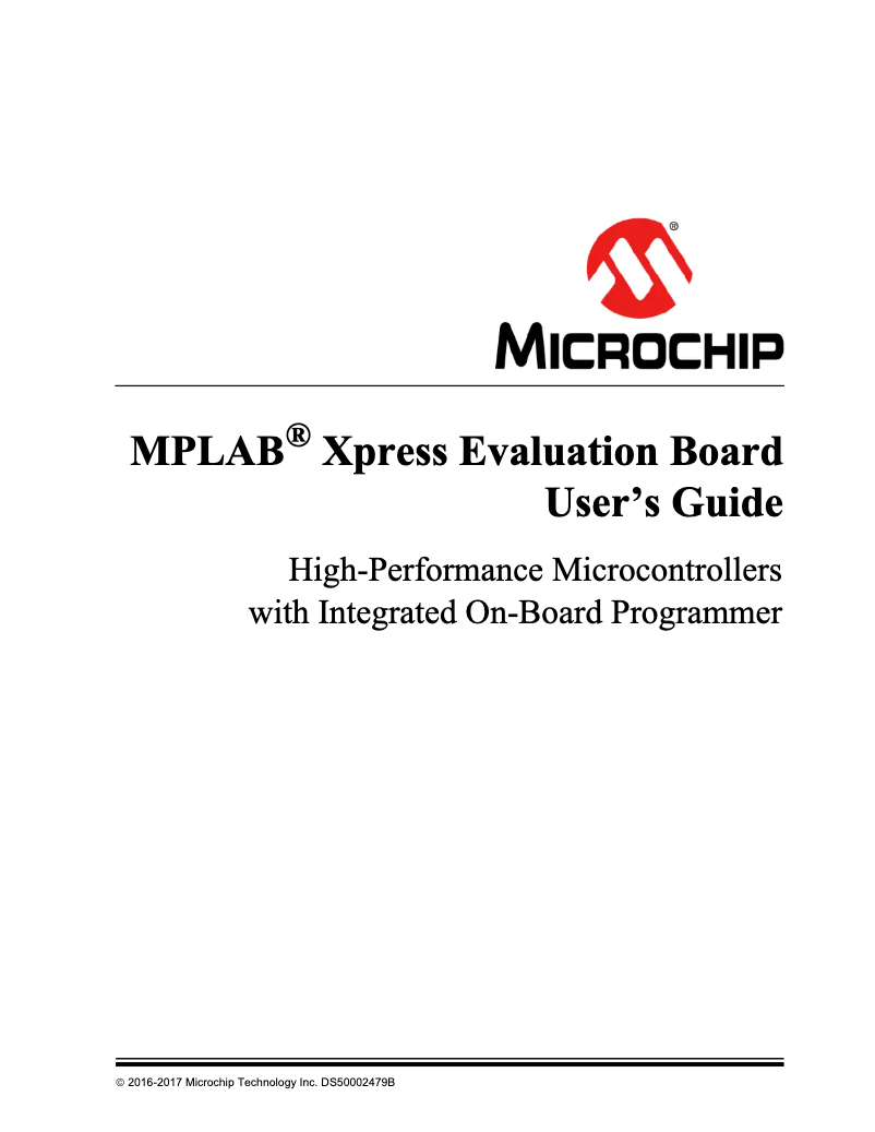 Página 1 del manual Manual de usuario Microchip PIC16F18855