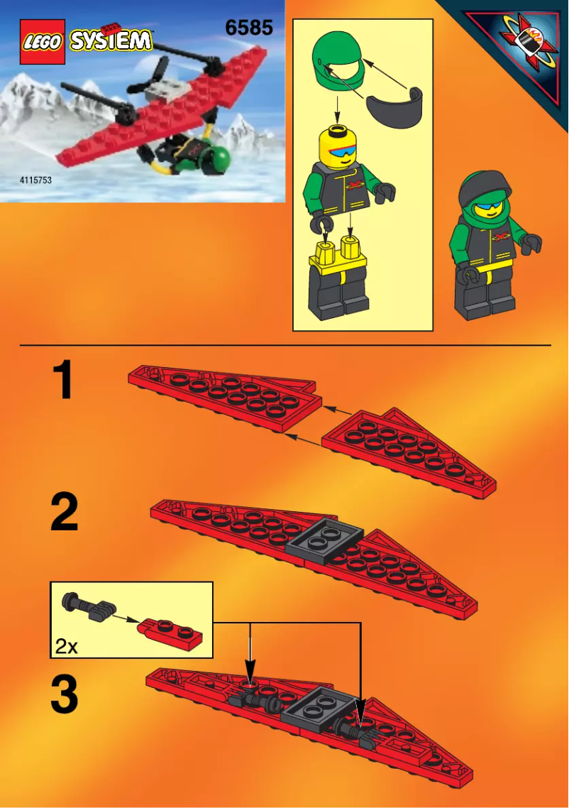 Image de la première page du manuel de l'appareil City 6585